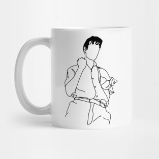 Fontaines D.C. - Grian Chatten - Badly Drawn Bands Mug